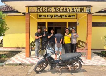 Curi 76 Tandan Sawit, Diduga Pelaku Diringkus Polsek Negara Batin