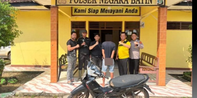 Curi 76 Tandan Sawit, Diduga Pelaku Diringkus Polsek Negara Batin