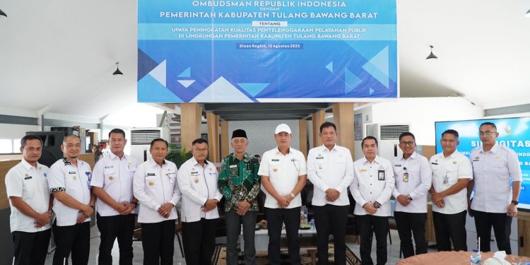 Pemkab Tubaba Perkuat Sinergi dengan Ombudsman, Siap Lakukan Lompatan Kualitas Pelayanan Publik