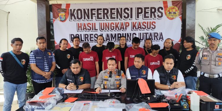 Sindikat Pembuatan SIM Palsu Ditangkap Polres Lampura