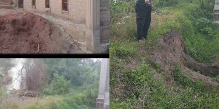 Swalayan Multi M Diduga Serobot Lahan Irigasi di Pulung Kencana, Tanggul Ikut Dikeruk