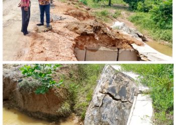 Gorong-Gorong Dinas PUPR Tubaba Rugikan Petani, Sawah Gagal Tanam