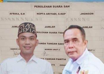 Ketua LPM Tubaba Sampaikan Ucapan Selamat Atas Terpilihnya Afrika Sebagai Kepalo Tiyuh Kartasari.