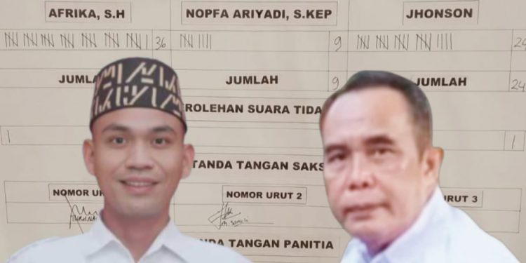 Ketua LPM Tubaba Sampaikan Ucapan Selamat Atas Terpilihnya Afrika Sebagai Kepalo Tiyuh Kartasari.