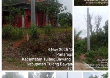 Warga Panaragan Jaya Geram! Tiang Listrik PLN Berdiri di Halaman Rumah Tanpa Kompensasi, LBH Angkat Bicara