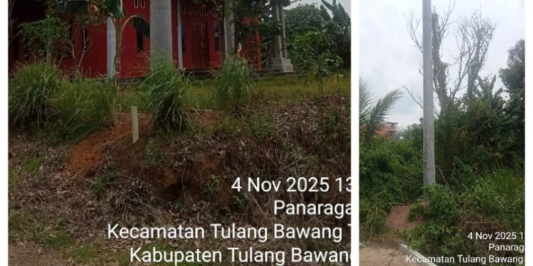 Warga Panaragan Jaya Geram! Tiang Listrik PLN Berdiri di Halaman Rumah Tanpa Kompensasi, LBH Angkat Bicara