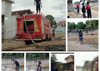 Diduga Cemari Sumur Warga, Damkar Tubaba Turun Sedot Air Limbah MBG Panaragan Jaya