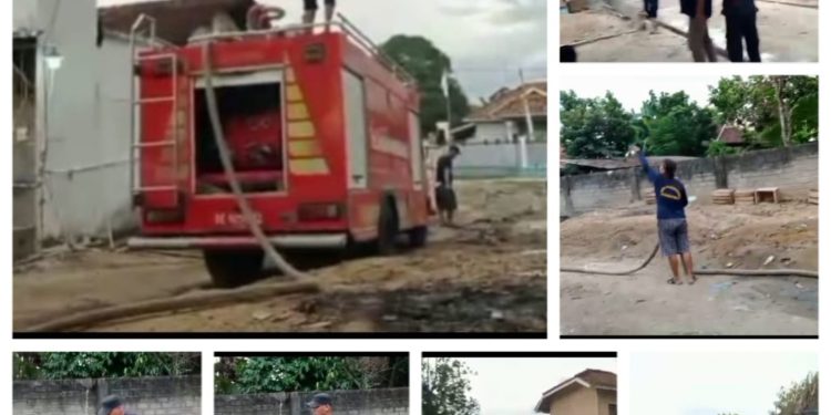 Diduga Cemari Sumur Warga, Damkar Tubaba Turun Sedot Air Limbah MBG Panaragan Jaya