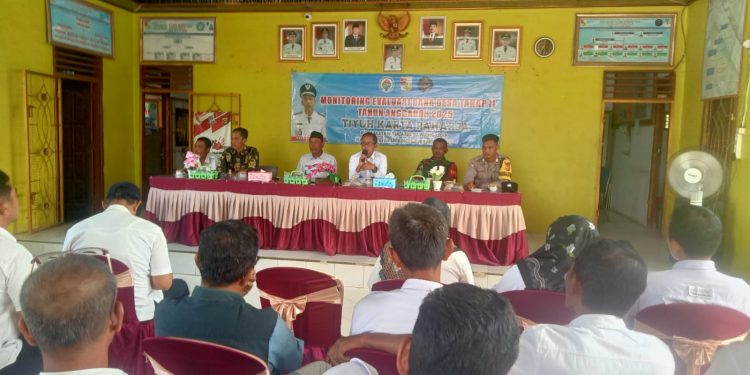 Monev Tahap II Dana Desa di Tiyuh Karta Raharja