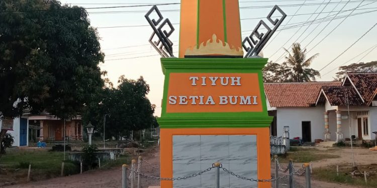 Renovasi Tugu Ikon Tiyuh Setiya Bumi Mulai Dikerjakan, DD 2025 Kucurkan Rp16 Juta Lebih
