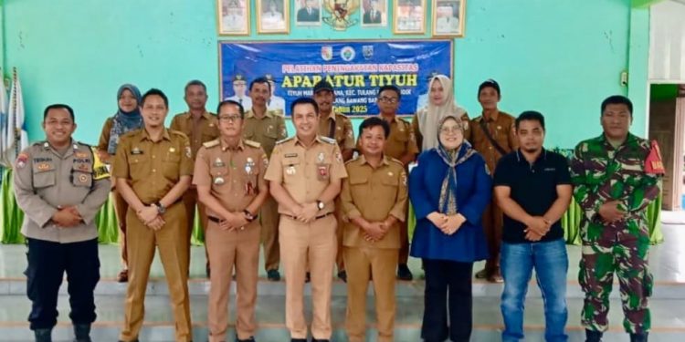 Peningkatan Kapasitas Aparatur Tiyuh Marga Kencana Digelar di Balai Tiyuh