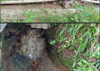 ‎Diduga Buang Limbah ke Sungai, Lapak Karet di Tiyuh Menggala Mas Dikeluhkan Warga.