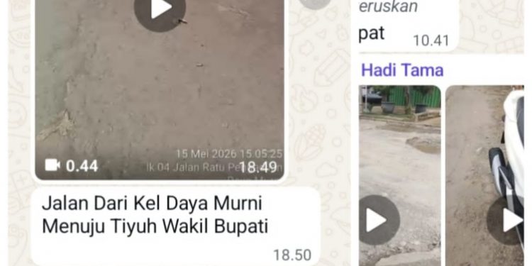 Nama “Dedi” Muncul dalam Obrolan WAG Soal Bantuan Batu Jalan Rusak, Publik Pertanyakan Keterlibatan Pengusaha