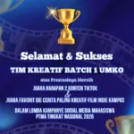 Selamat Tim Kreatif UMKO Sabet Dua Penghargaan Nasional pada Kampanye Media Sosial Mahasiswa PTMA 2026